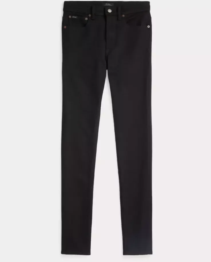 Czarne jeansy Slim Fit