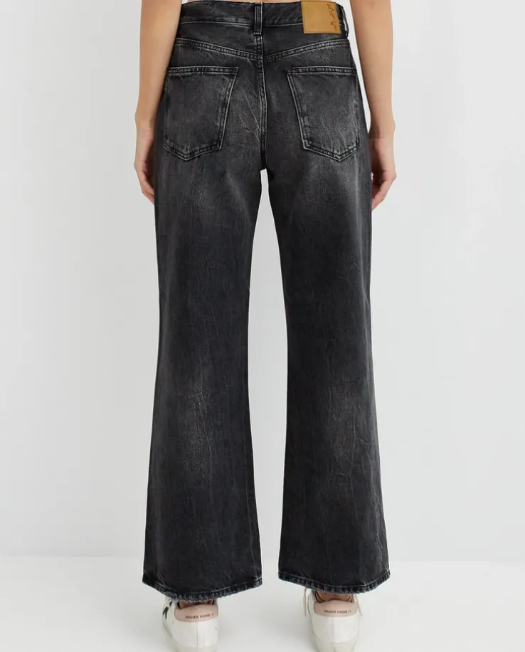 Czarne jeansy Winona Asian Fit