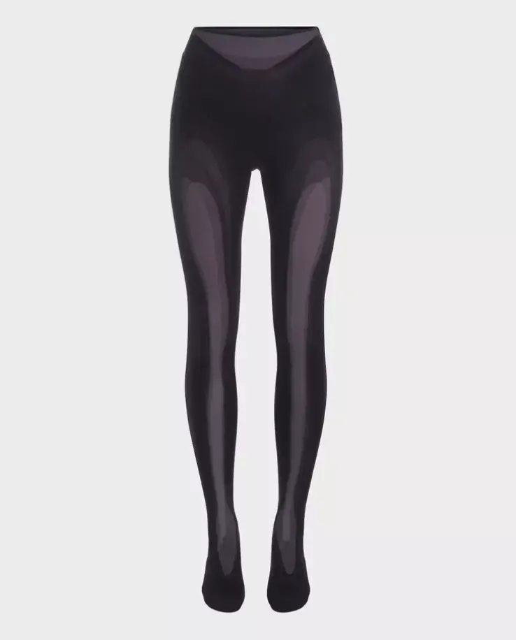 Czarne legginsy
