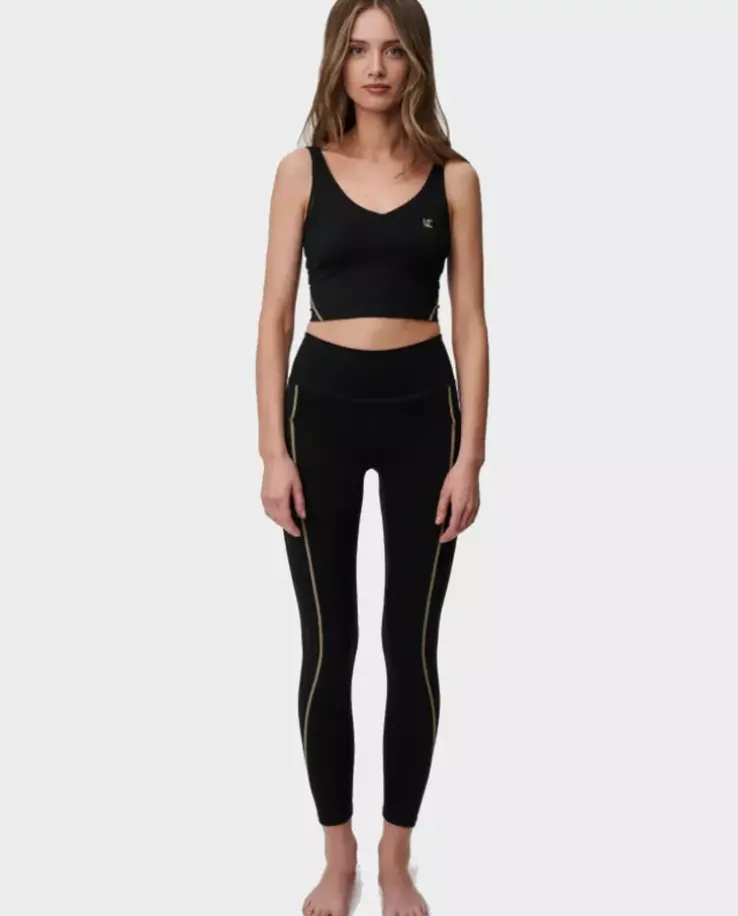Czarne legginsy Upbeat