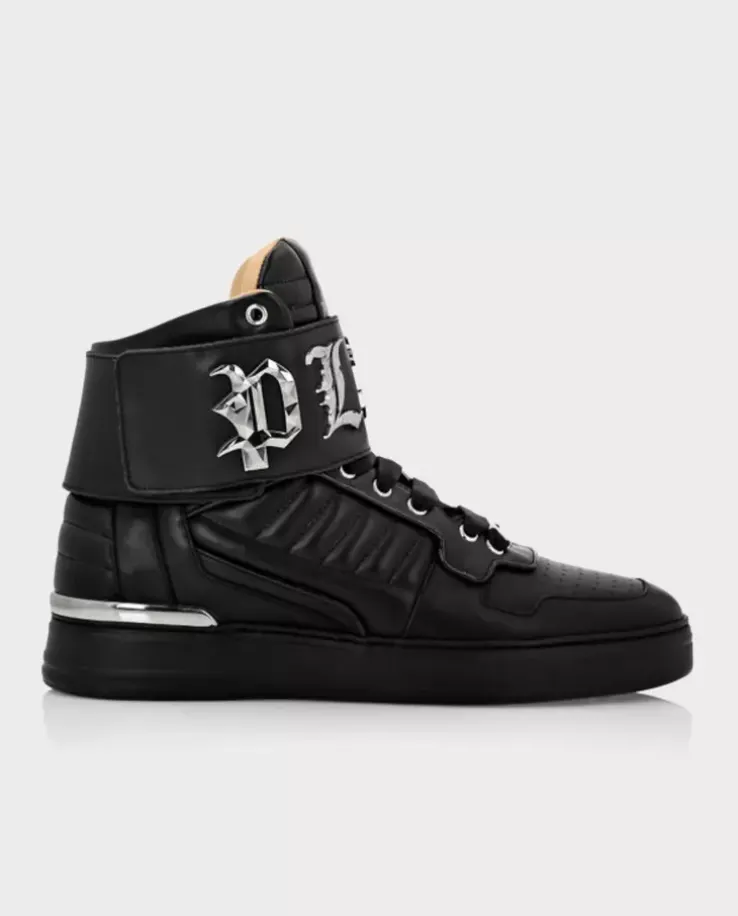 Czarne sneakersy Hi-Top Gothic