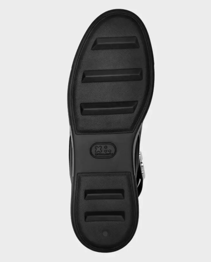 Czarne sneakersy Hi-Top Gothic