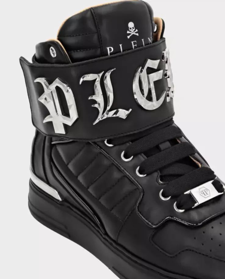 Czarne sneakersy Hi-Top Gothic