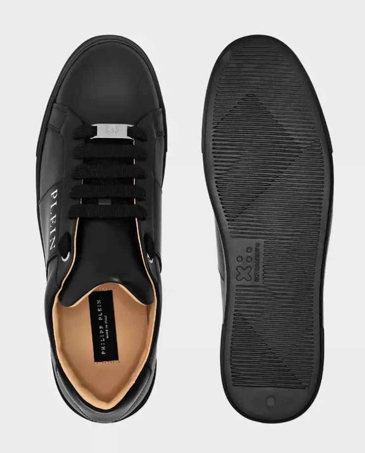 Czarne sneakersy Lo-Top z logo