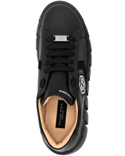 Czarne sneakersy z logo