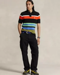 Czarne spodnie cargo Relaxed Fit