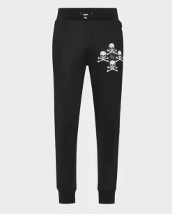 Czarne spodnie dresowe Skull&Bones