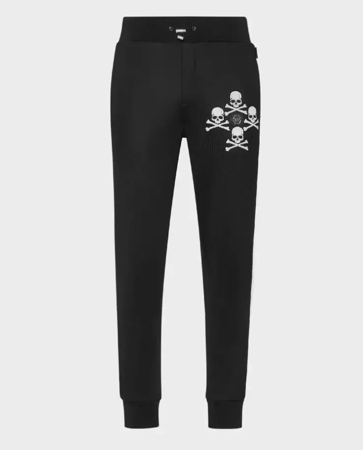 Czarne spodnie dresowe Skull&Bones