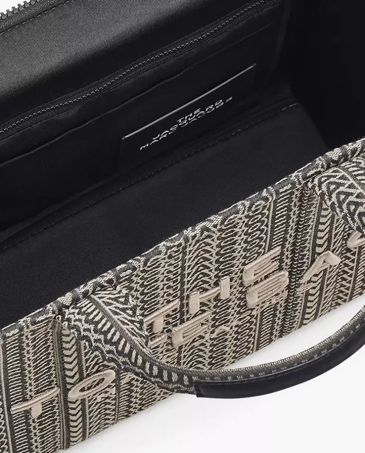 Czarno-biała torba The Tote Medium
