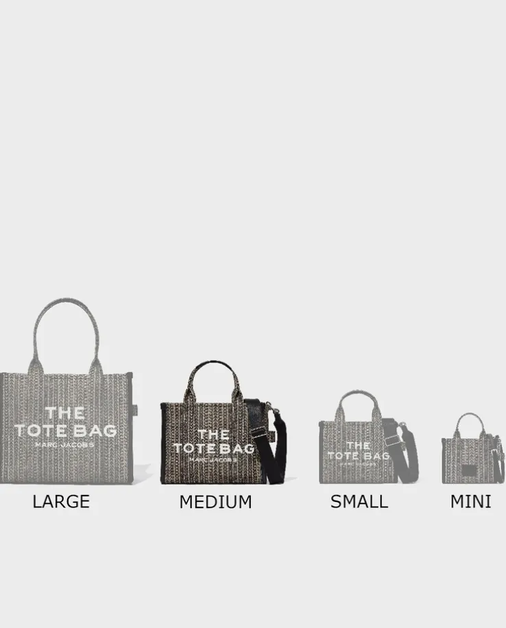 Czarno-biała torba The Tote Medium