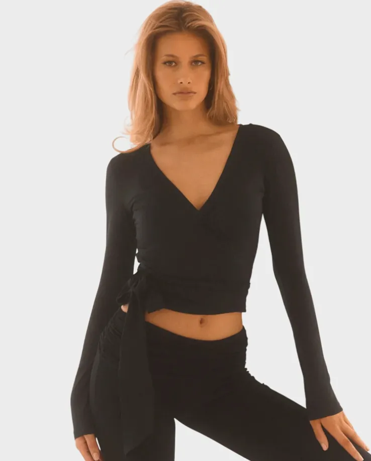 Czarny top In My Ballerina Era