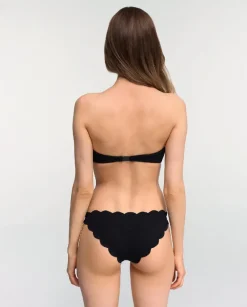Czarny top od bikini Antibes