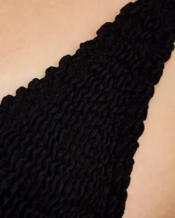 Czarny top od bikini Luana