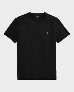 Czarny t-shirt Custom Slim Fit