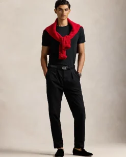 Czarny t-shirt Custom Slim Fit