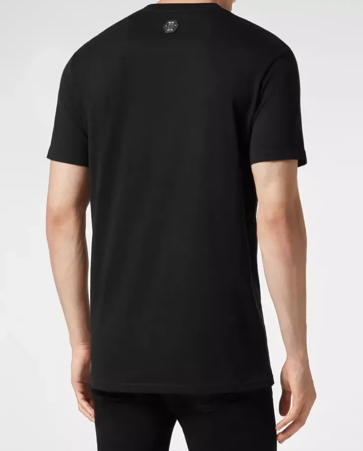 Czarny t-shirt SS Hexagon