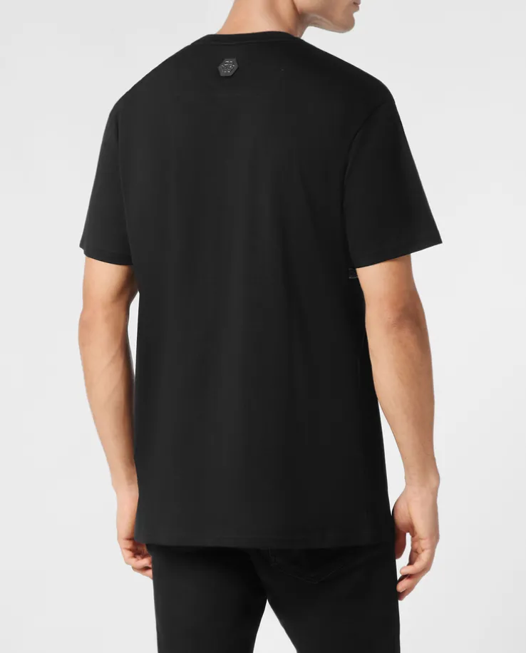 Czarny t-shirt z logo