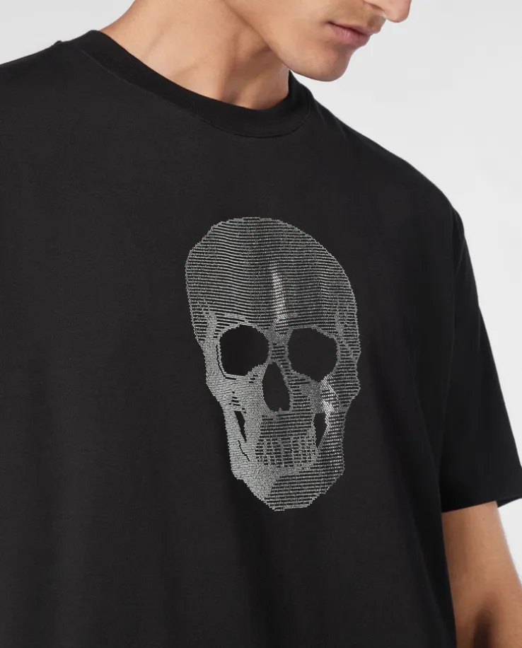 Czarny T-shirt z printem