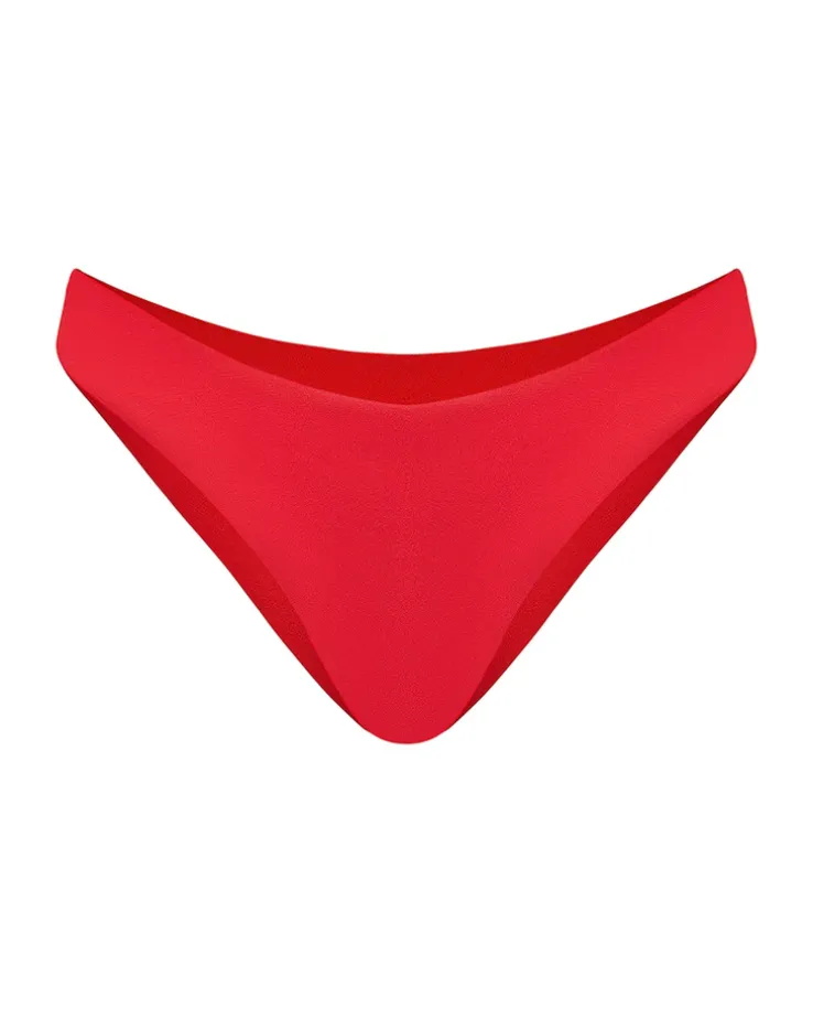 Czerwony dół od bikini Brazilian Red