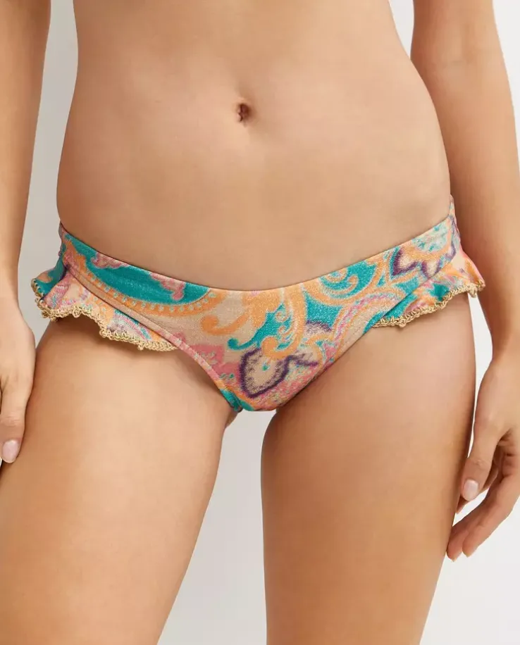 Dół od bikini z falbanką Huru