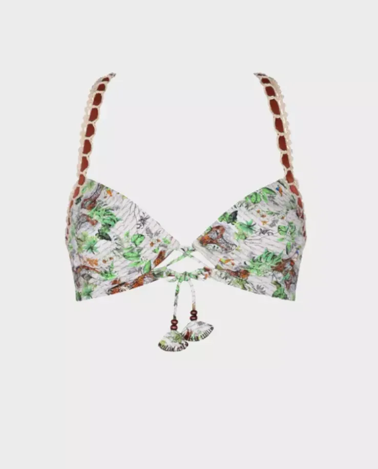 Dwustronny top od bikini Kuchi