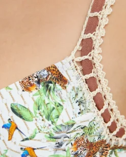 Dwustronny top od bikini Kuchi