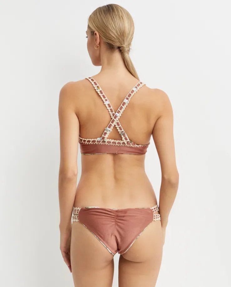 Dwustronny top od bikini Kuchi