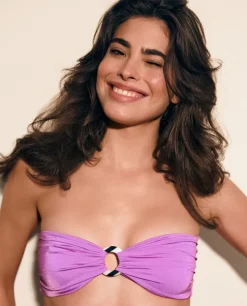 Fioletowy top od bikini Bonbon Lilac