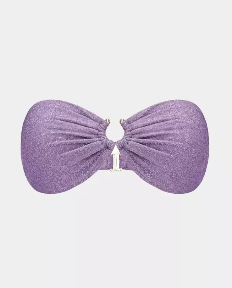 Fioletowy top od bikini Iris