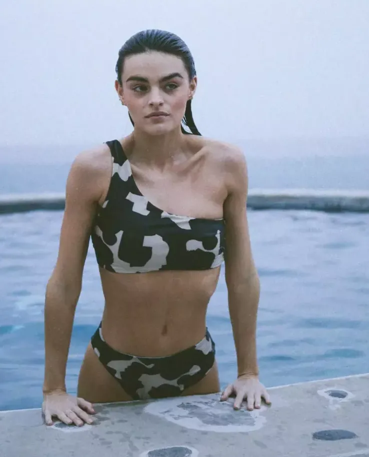 Góra od bikini Perfectly Imperfect Women Print