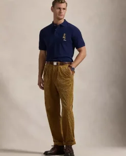 Granatowa koszulka polo Classic Fit