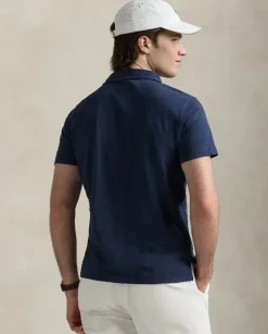 Granatowa koszulka polo Standard Fit