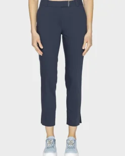 Granatowa wąskie spodnie