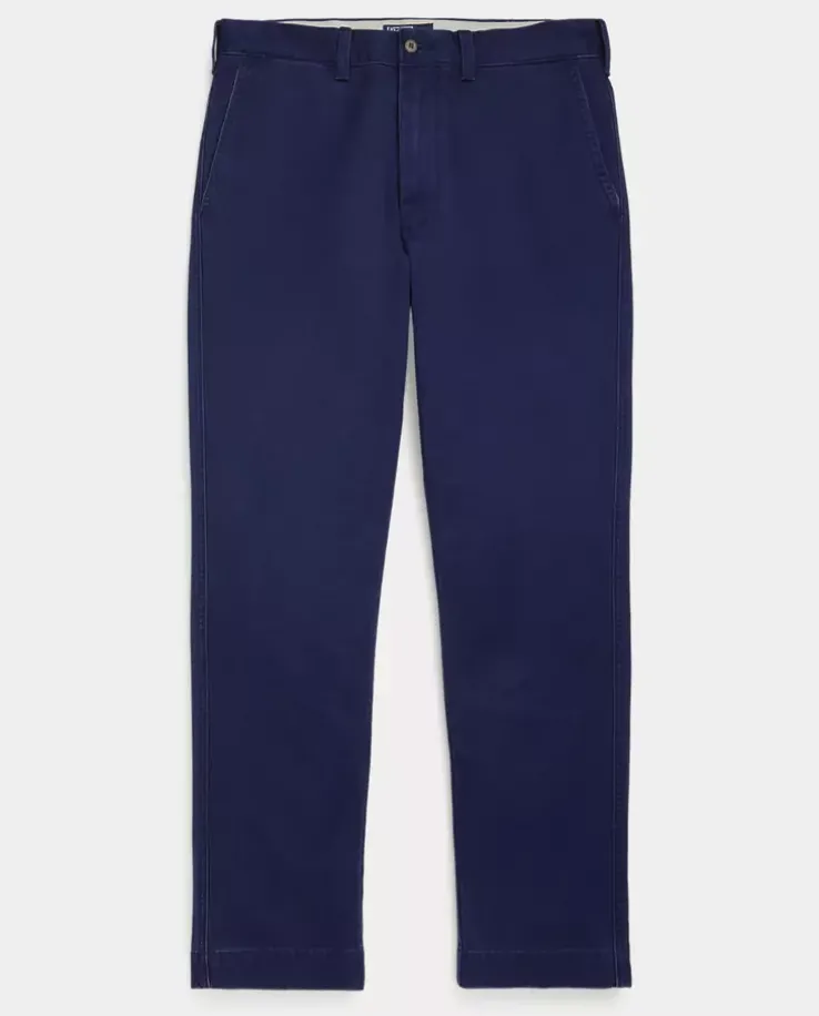 Granatowe spodnie Chino