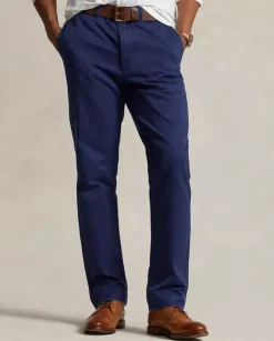 Granatowe spodnie Chino