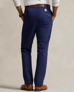 Granatowe spodnie Chino