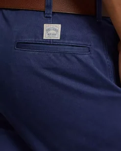 Granatowe spodnie Chino