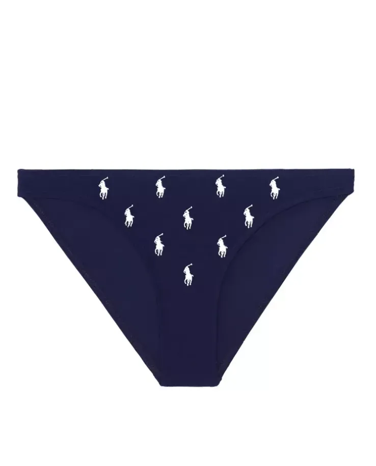 Grantowy dół od bikini z logo