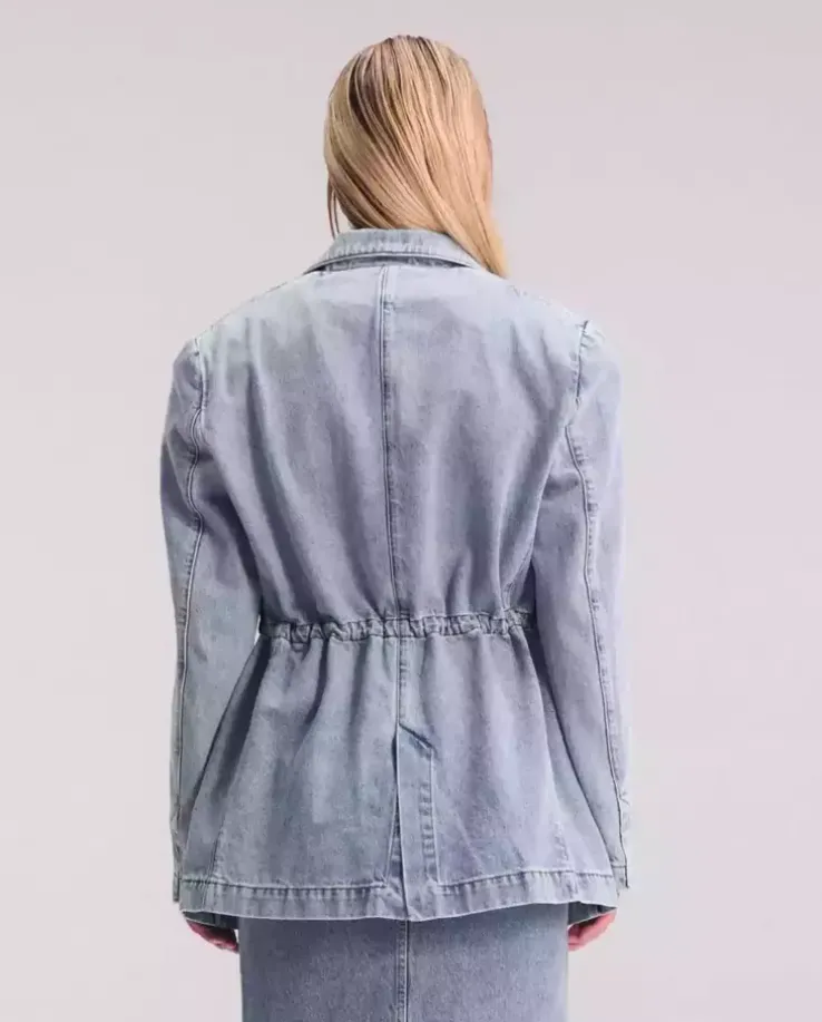 Jeansowy blazer Dina