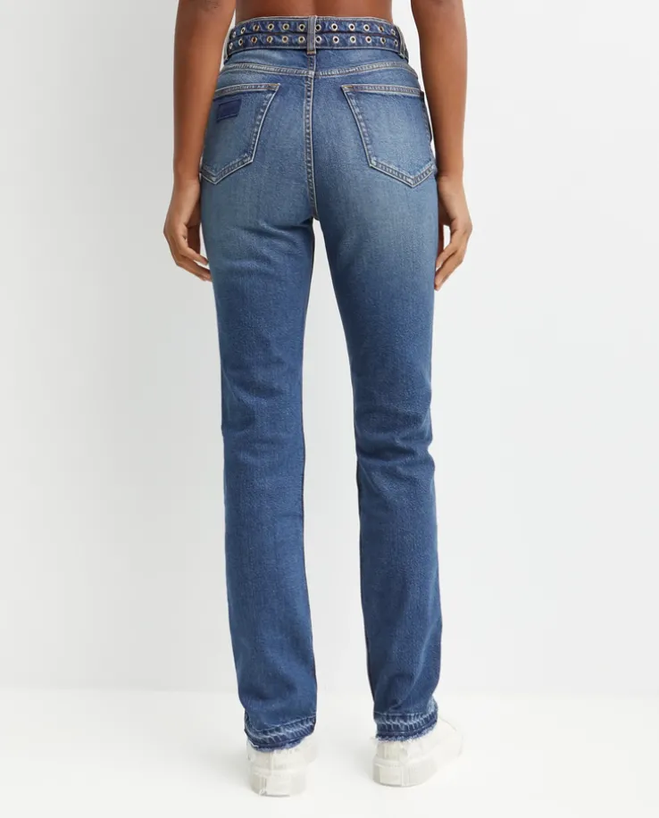 Jeansy w stylu vintage