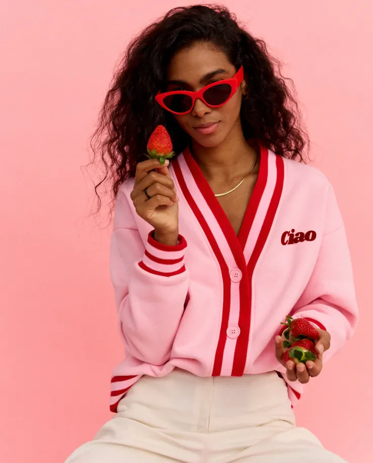 Kardigan Cardie Pink