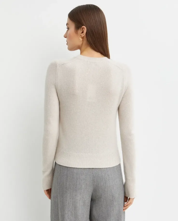 Kaszmirowy beżowy sweter