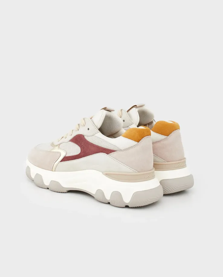 Kolorowe zamszowe sneakersy