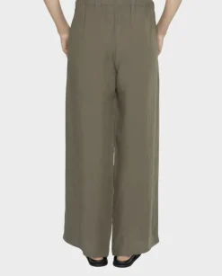 Luźne spodnie khaki