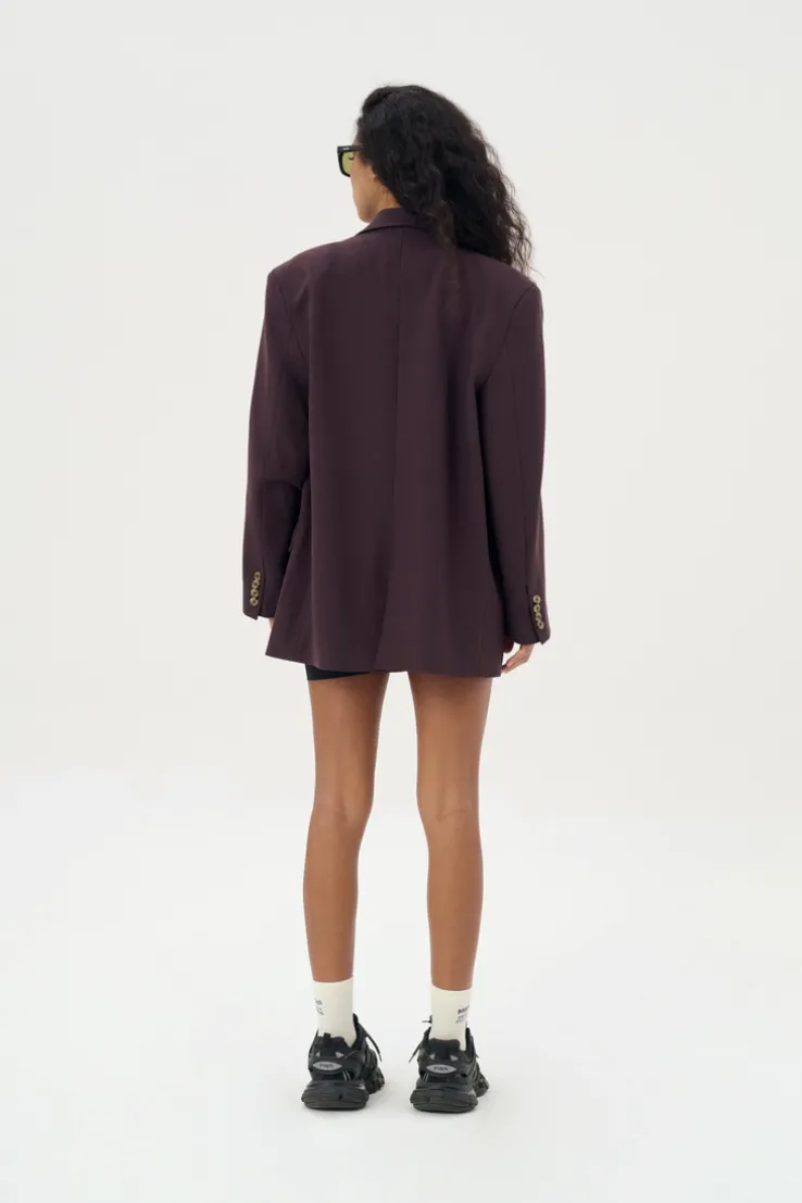 Marynarka oversize Scarlet Violet