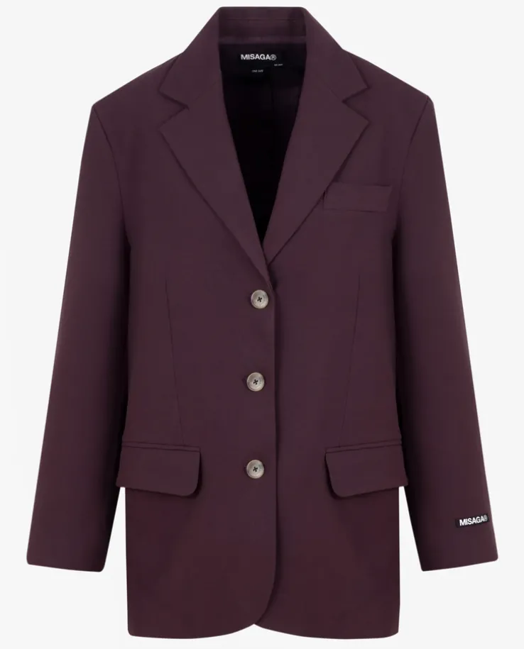 Marynarka oversize Scarlet Violet
