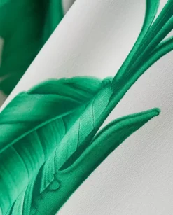 Marynarka-sukienka w zielone liście Jungle
