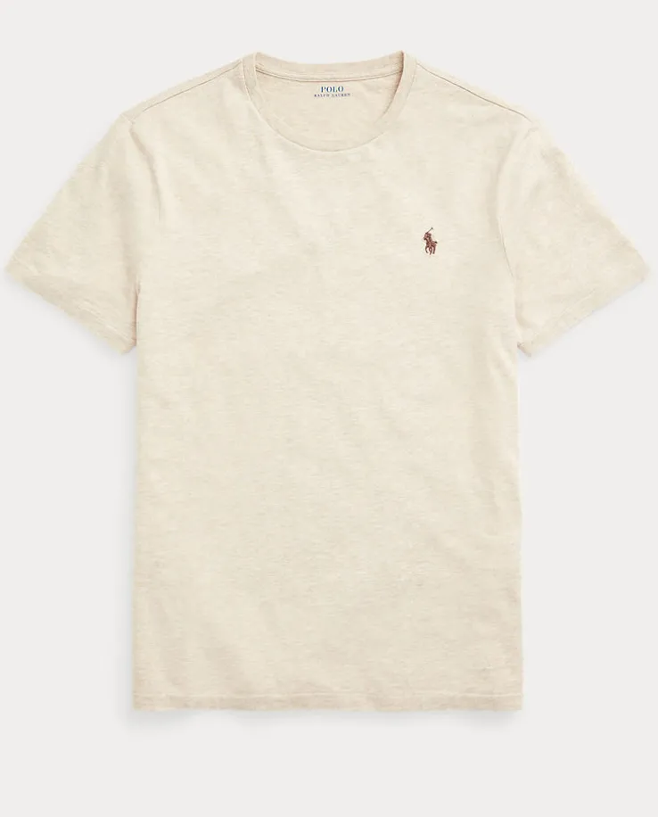 Męski t-shirt z logo Custom Slim Fit