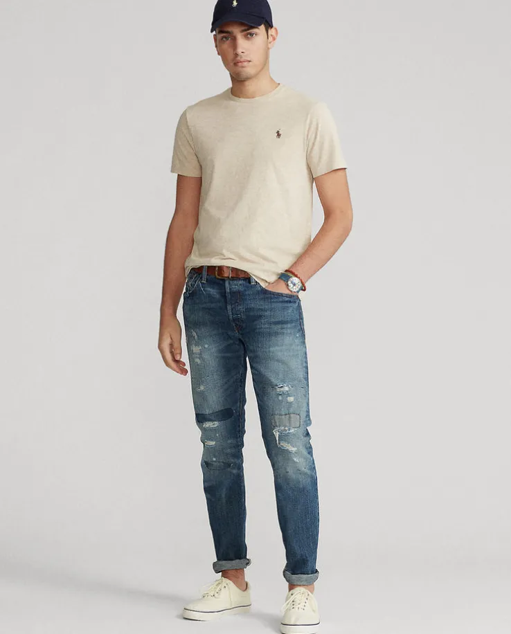 Męski t-shirt z logo Custom Slim Fit