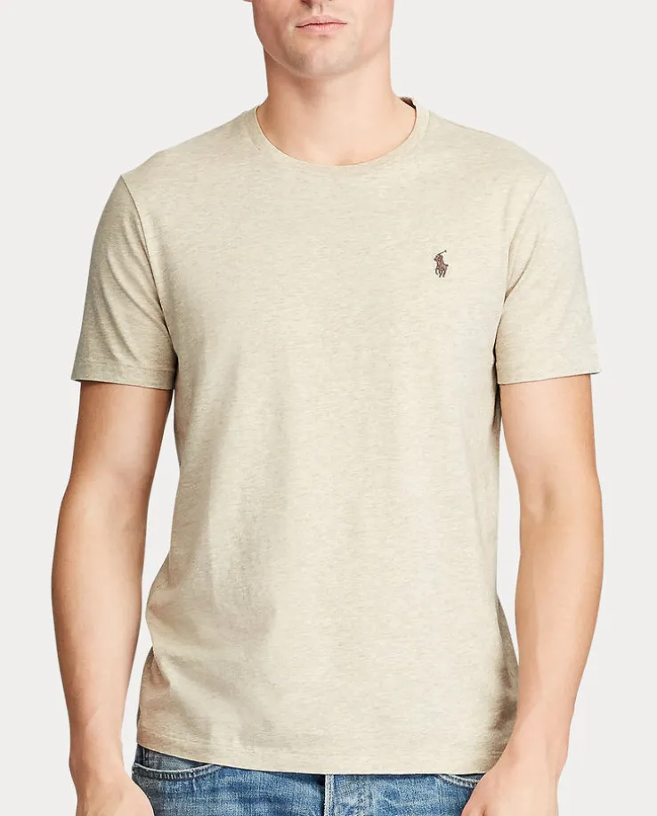 Męski t-shirt z logo Custom Slim Fit